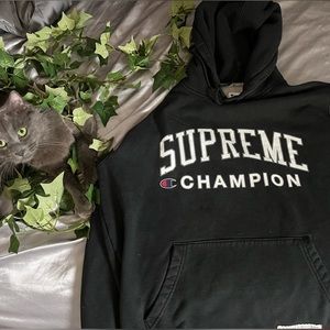 Supreme & Champion Hooded Sweatshirt SS17